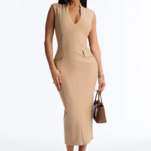 Busy Woman Sculpting Midi Dress