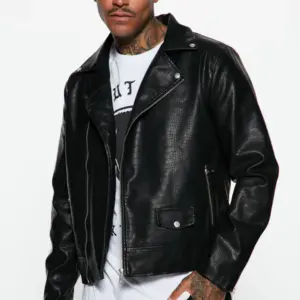 Black Moto Leather Jacket