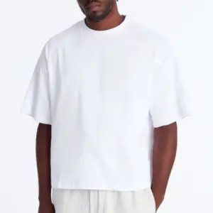 White Heavyweight Boxy Tee
