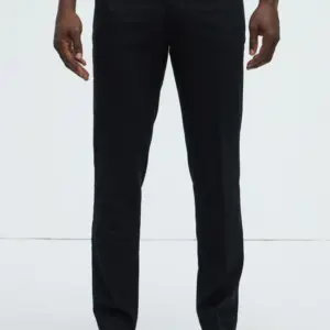 Black Slim Stretch Trouser