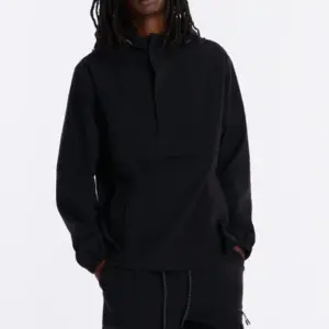 Desert Storm Black Pullover Anorak