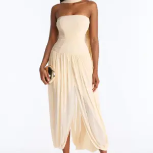 Maeve Draped Corset Gown